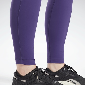 Reebok Skinny Workout Pants in Purple