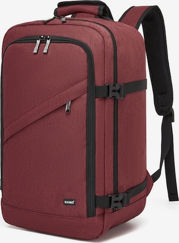Kono Rucksack in Rot: Vorderseite