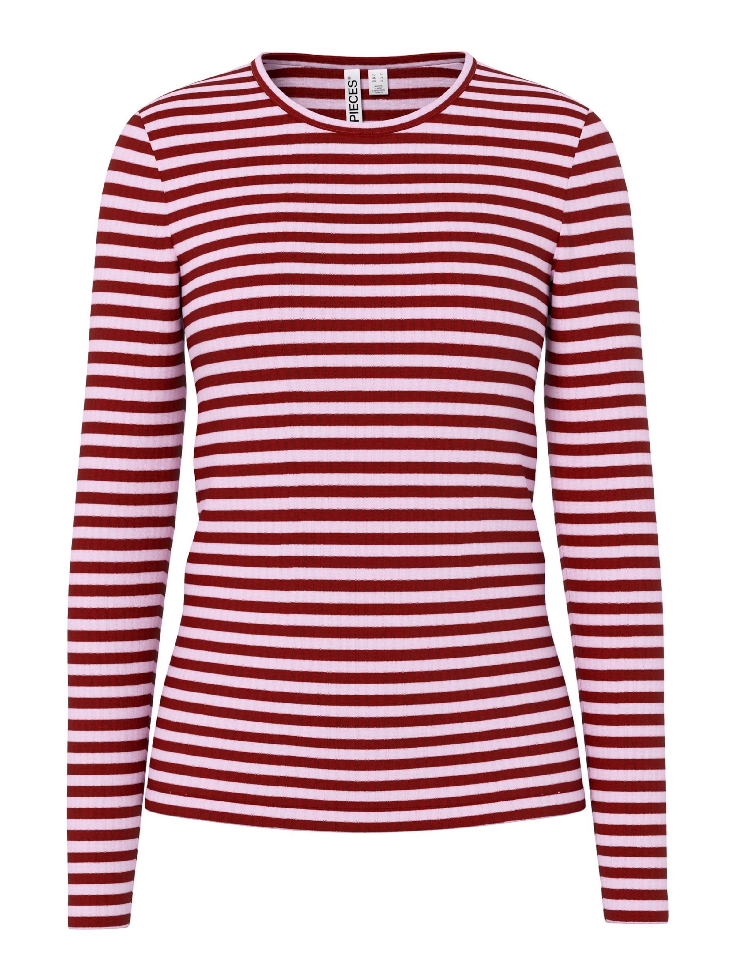 PIECES Shirt 'PCLaya' in Pink: Vorderseite