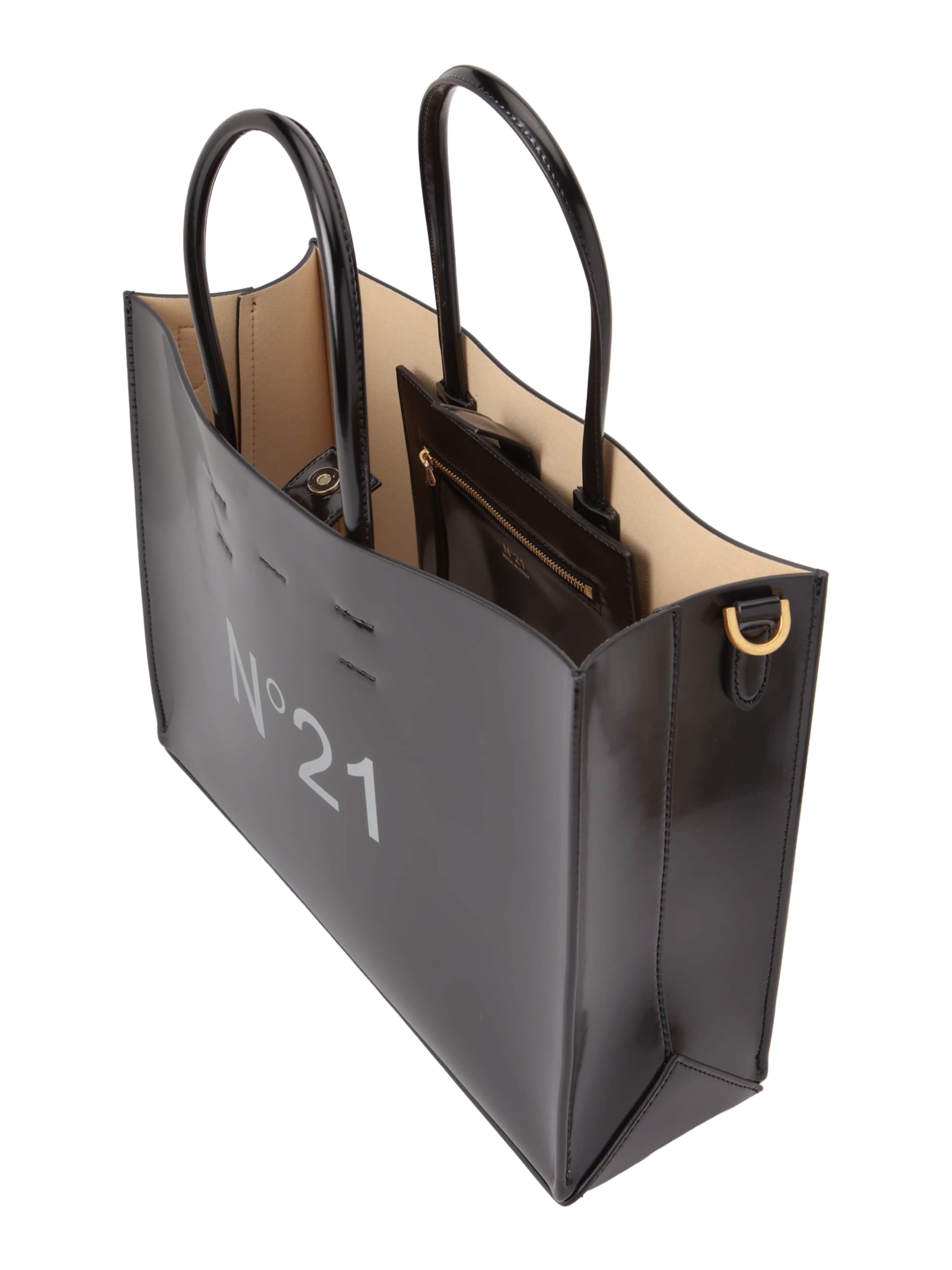 N°21 Μεγάλη τσάντα σε μαύρο
