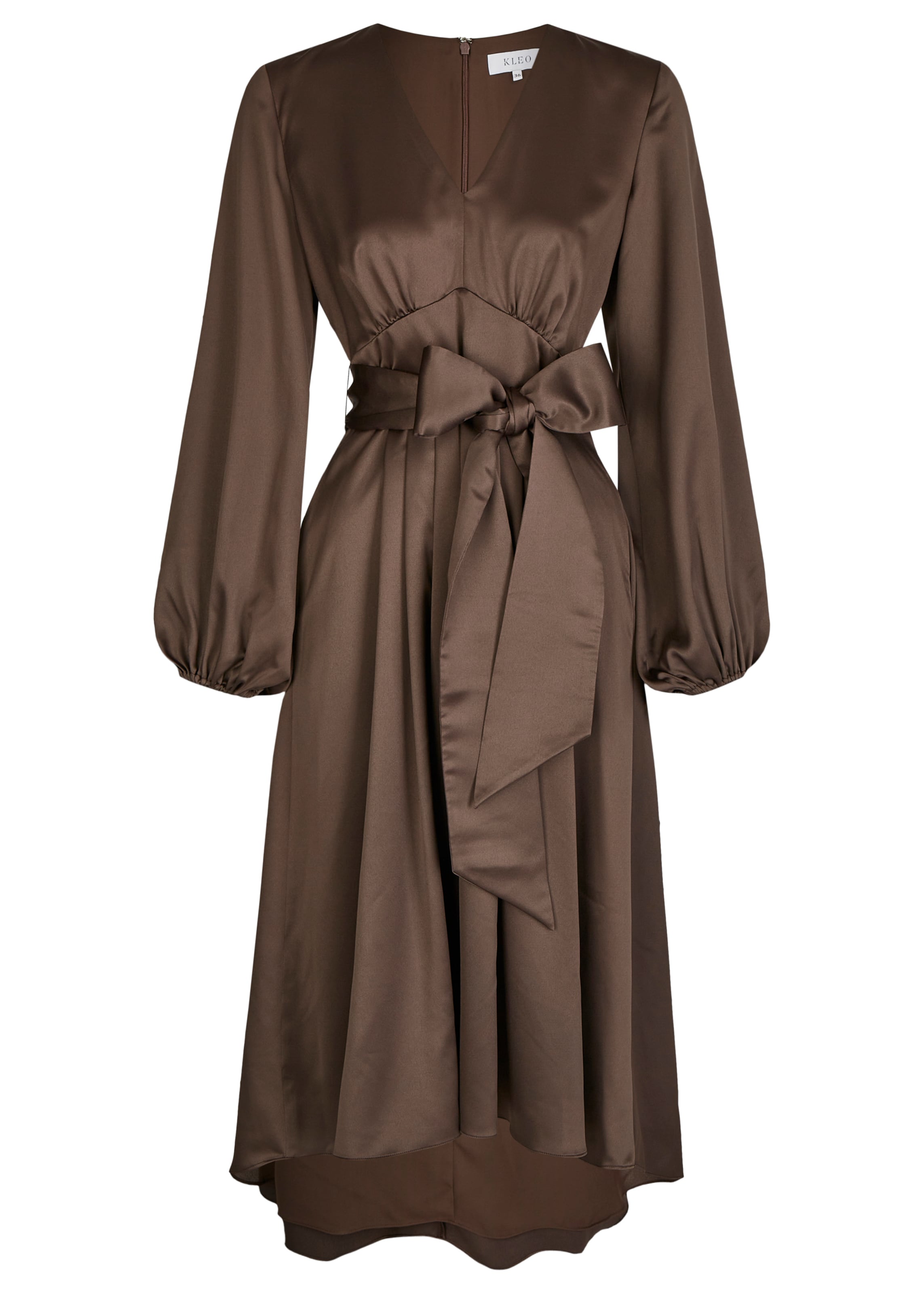 KLEO Evening dress in Brown: front