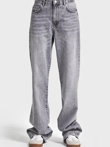 IT'S BASIC Loosefit Jeans in Grijs