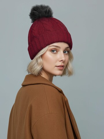 Neverless Beanie 'Caren' in Red