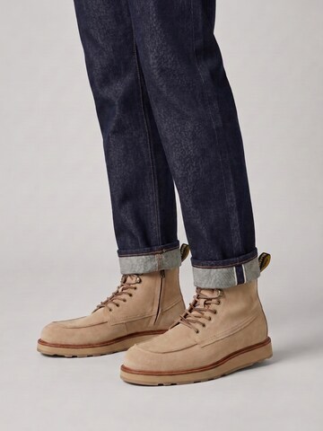 BLACKSTONE Schnürboots 'PERIDOT ASHER HIGH'‌‌‌‌‌‌ in Beige