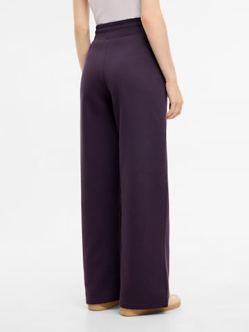 Antargo Wide Leg Hose 'Alba'‌ in Lila