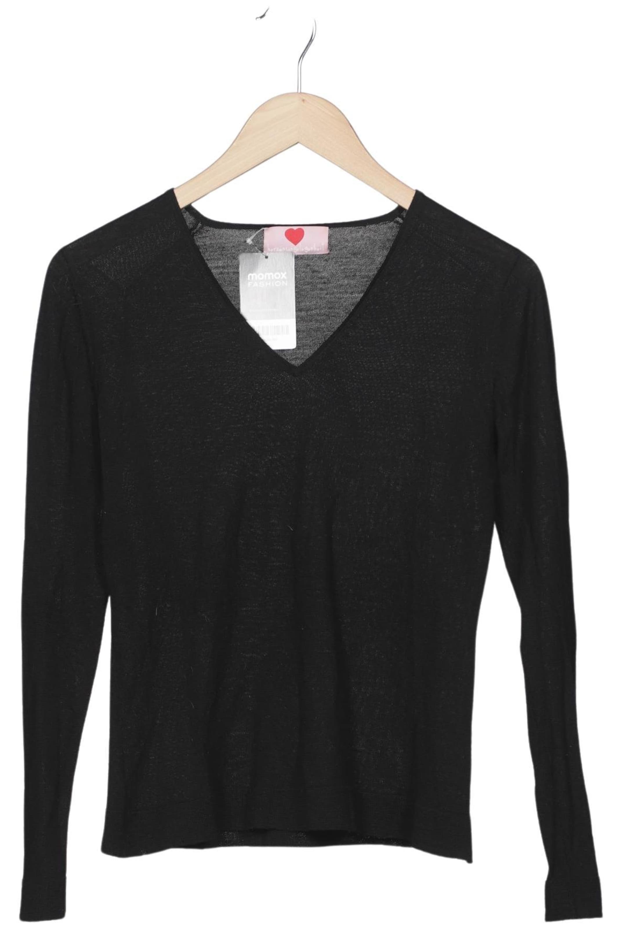 HERZENSANGELEGENHEIT Sweater & Cardigan in XS in Black: front