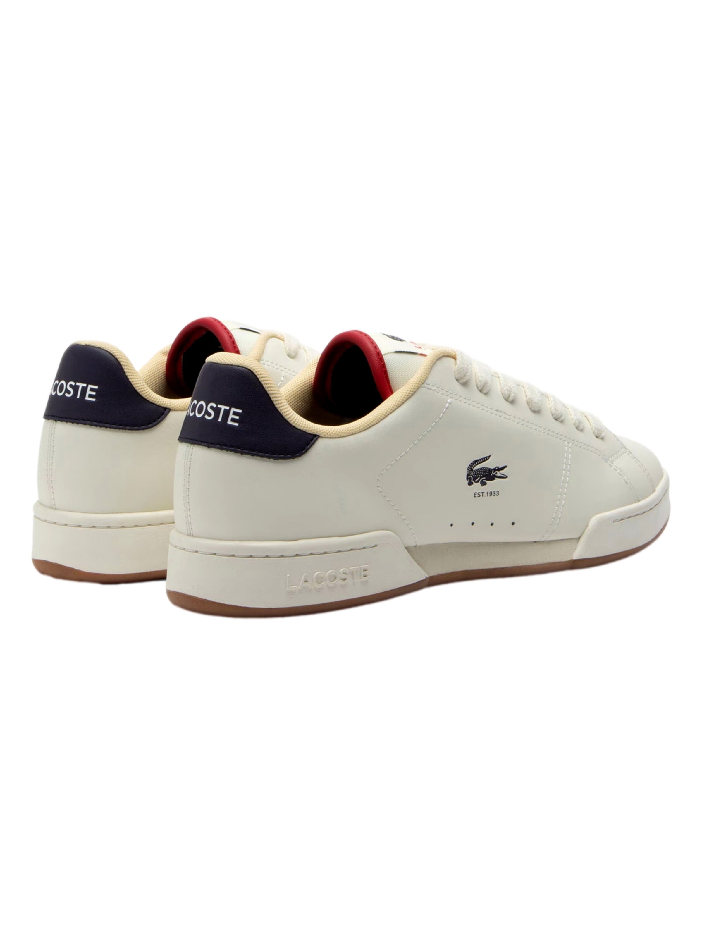 LACOSTE Nizke superge 'Carnaby Cup' | bela barva