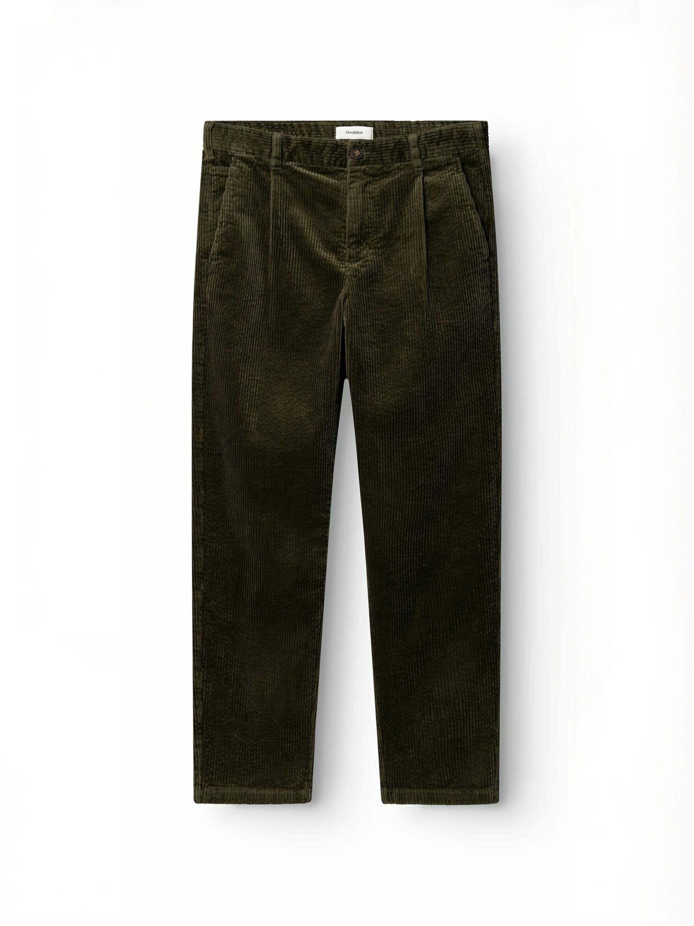 GABBA - Pantalón ' GABnapoli ' en verde: frente
