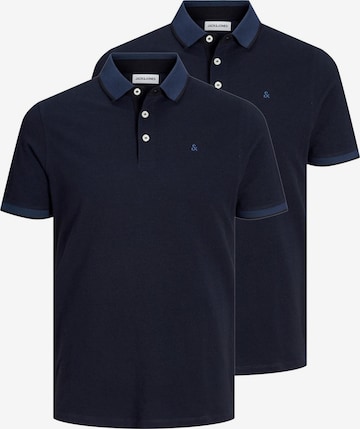 JACK & JONES Shirt 'Paulos - Slim Fit' in Blue: front