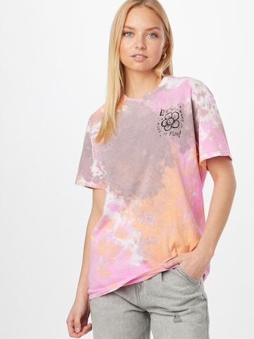 BDG Urban Outfitters T-Shirt 'MAKE IT FUN' in Pink: predná strana