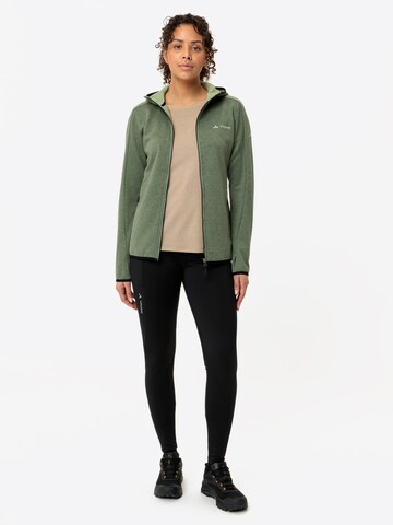 VAUDE Funktionsfleecejacke 'Valsorda' in Grün