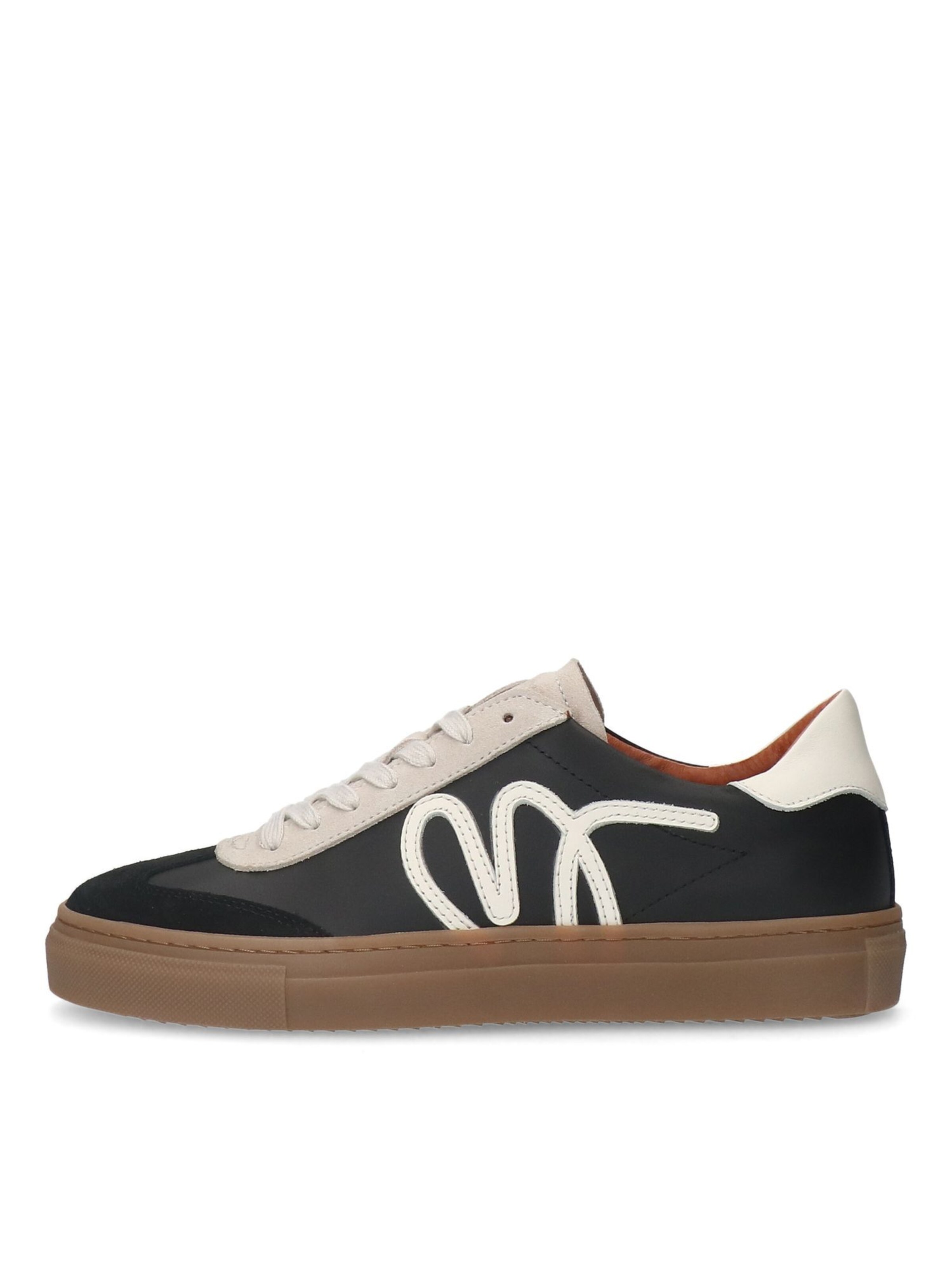 MANFIELD Sneaker in Schwarz