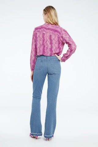 Fabienne Chapot Flared Jeans 'Pleunie' in Blauw