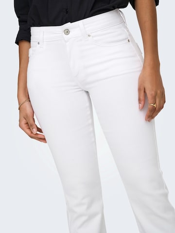 ONLY - Acampanado Vaquero 'ONLBLUSH' en blanco