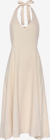 Robe LASCANA en beige : devant