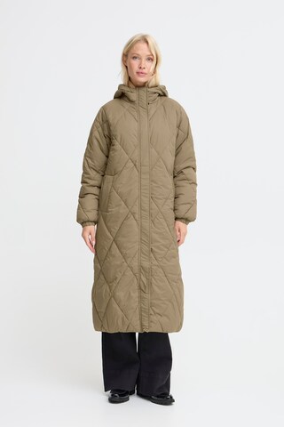b.young Between-Seasons Coat 'BYBOMINAX' in Beige: front