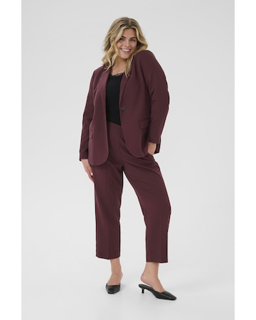 KAFFE CURVE Blazers 'Sakira' in Rood