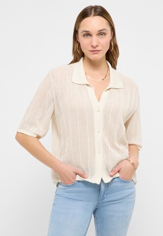 MUSTANG Bluse 'Style Alva' in Beige: Vorderseite