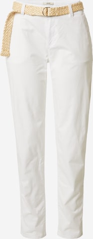 ESPRIT - Pantalón en blanco: frente