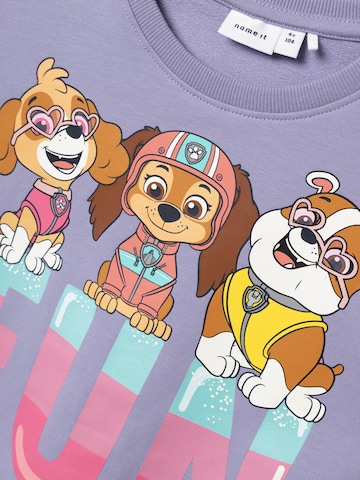 Sweat-shirt 'Paw Patrol' NAME IT en violet