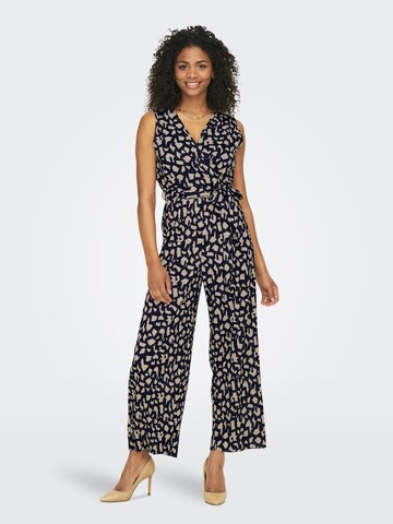 ONLY Jumpsuit 'Safari' in Blauw