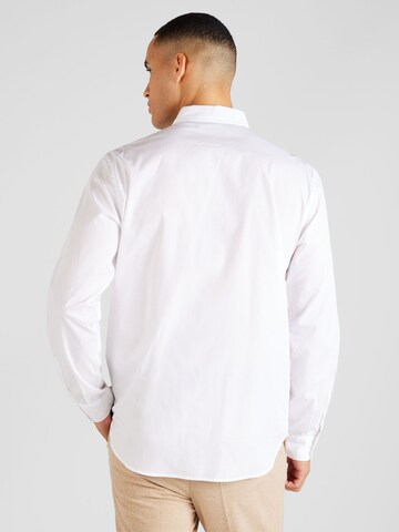 Coupe regular Chemise Just Cavalli en blanc