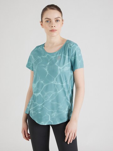 ODLO Functioneel shirt in Blauw: voorkant