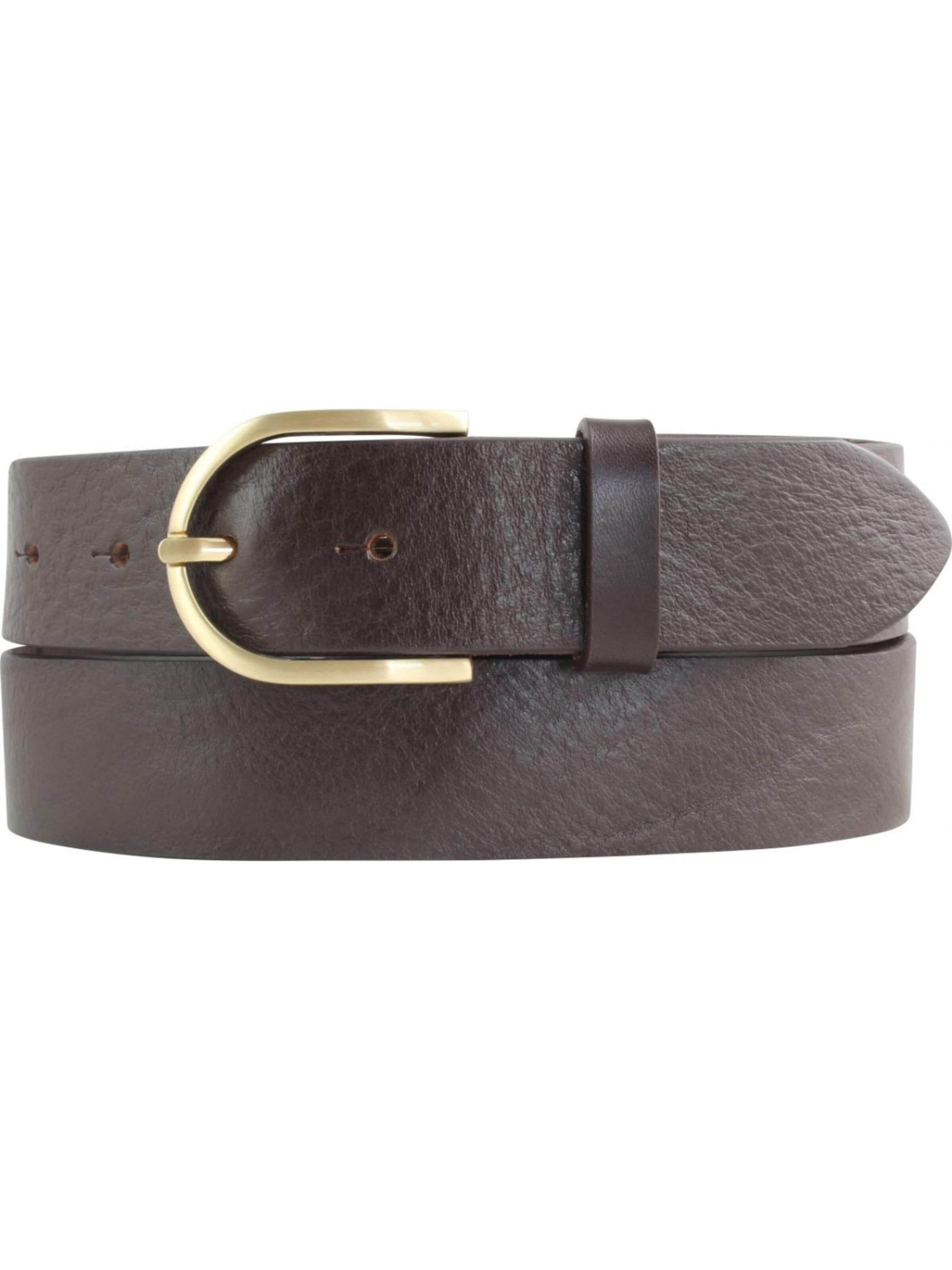 BELTINGER Belt 'Teramoa' in Brown: front