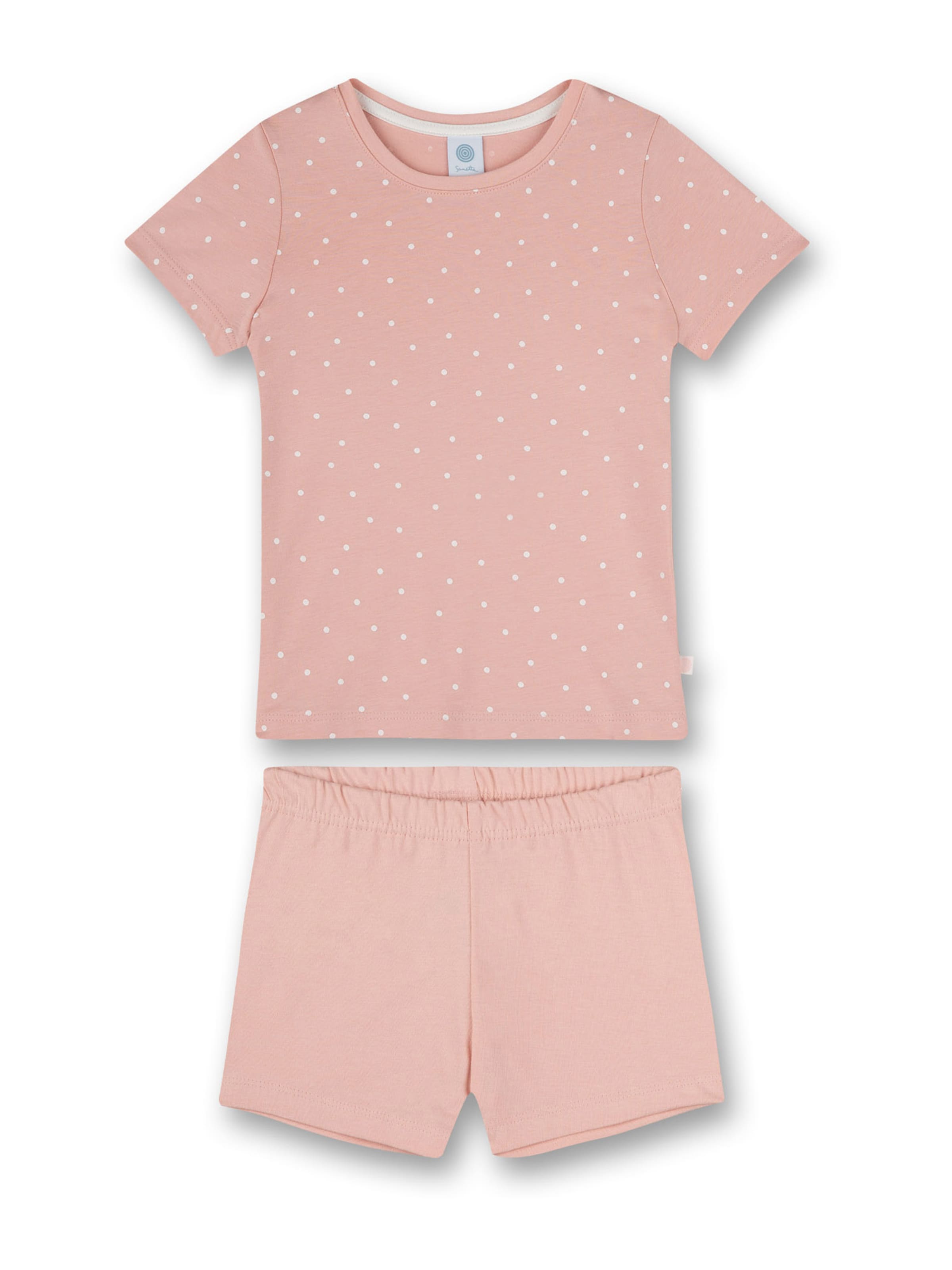 Pijamale de la Sanetta pe roz: față