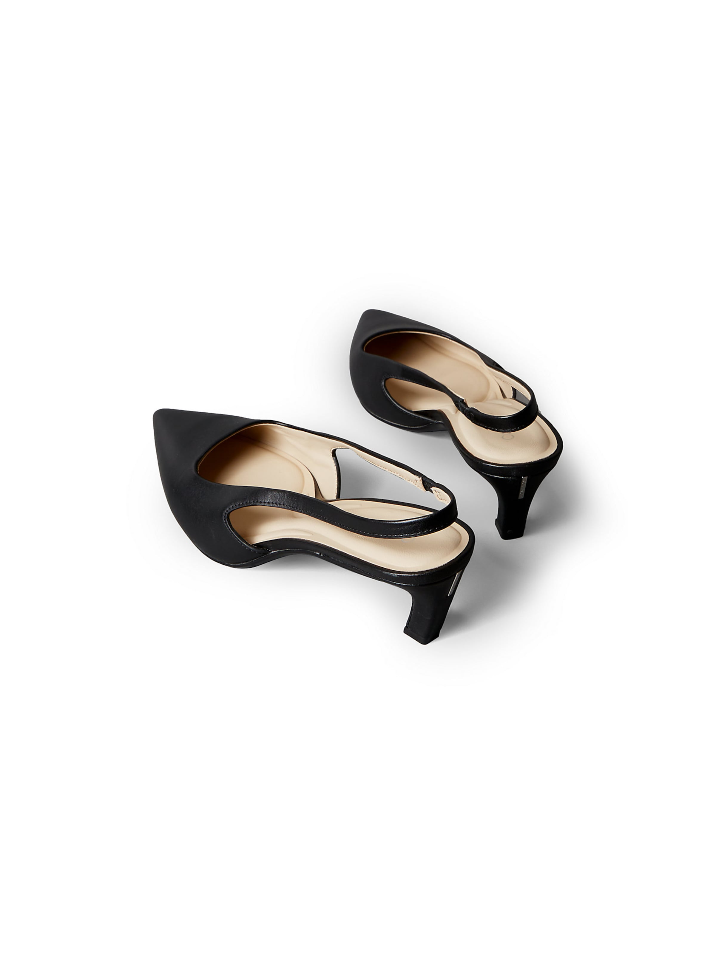 Décolleté sling di Calvin Klein in nero