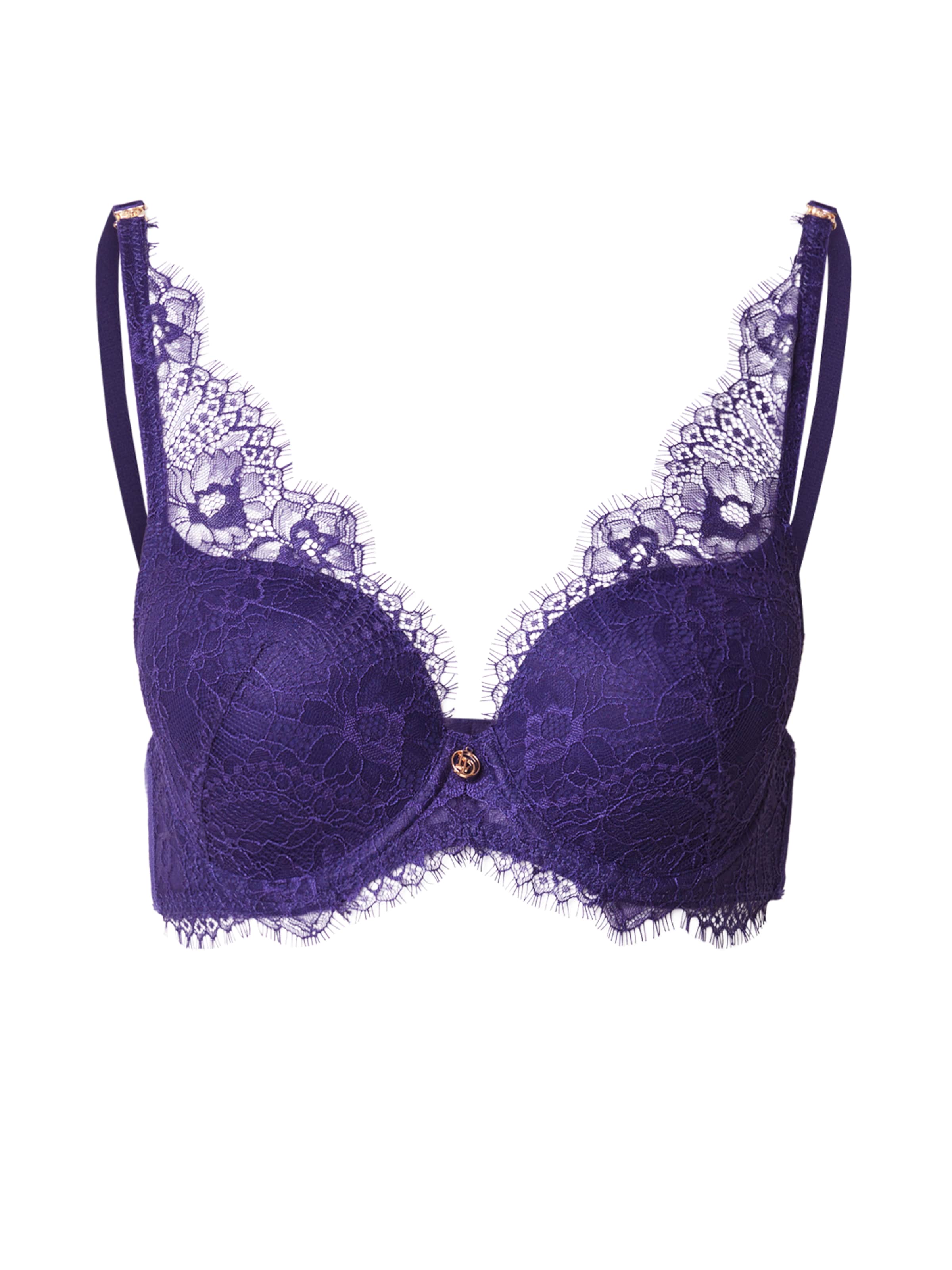 LingaDore Τρίγωνο Σουτιέν σε μπλε: μπροστά