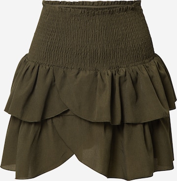 Neo Noir Skirt 'Carin' in Green: front