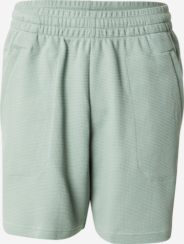 Pantalon 'Essentials Trefoil' ADIDAS ORIGINALS en vert : devant