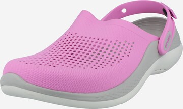 Crocs Clogs 'LITERIDE' in Roze: voorkant