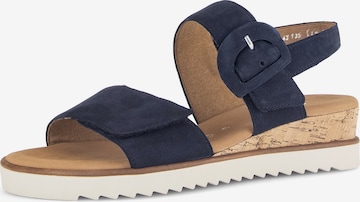 GABOR Sandals in Blue: front