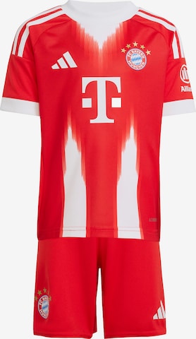 raudona ADIDAS PERFORMANCE Treniruočių kostiumas 'FC Bayern München 2025/2026 Heim': priekis