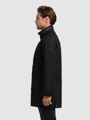 khujo Płaszcz przejściowy 'Ystak' w kolorze czarny