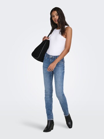 JDY Regular Jeans 'JDYFINA' in Blauw