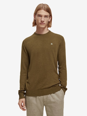 SCOTCH & SODA Sweater in Brown: front