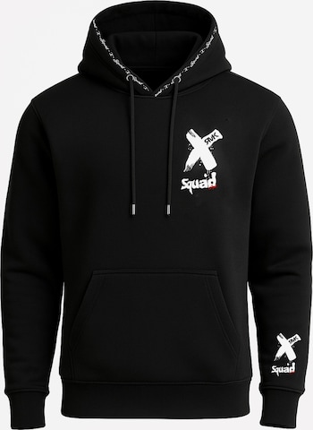 RMK Pullover 'X Squad' in Schwarz: Vorderseite
