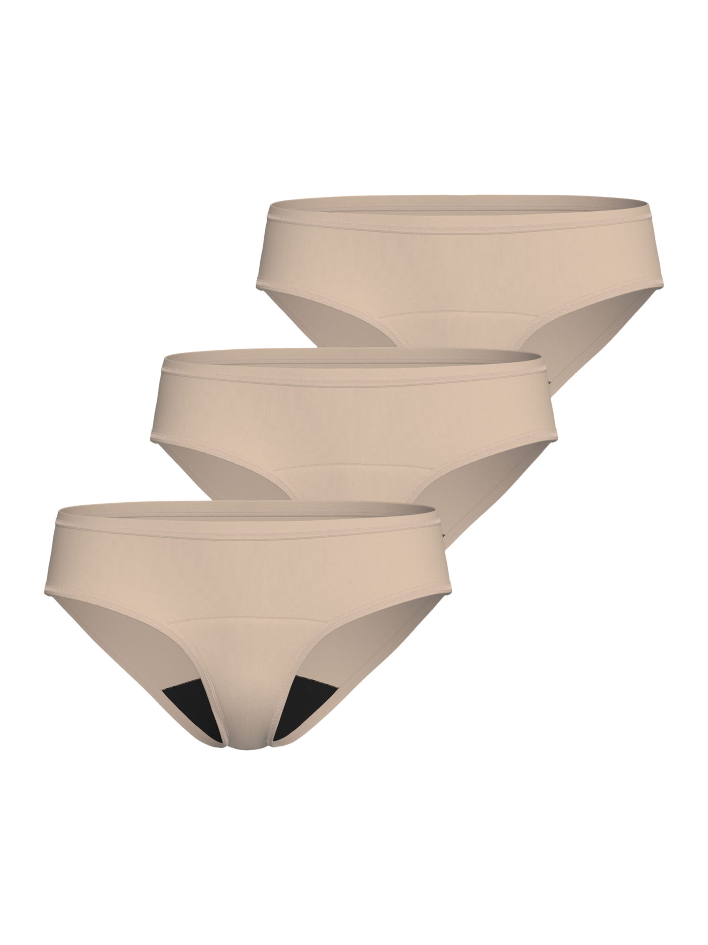 Slip IMPETUS en beige : devant