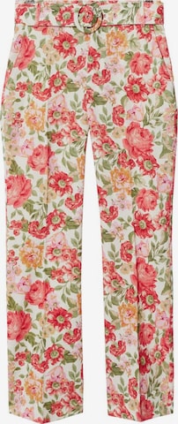 MANGO Regular Pantalon 'Bari' in Gemengde kleuren: voorkant