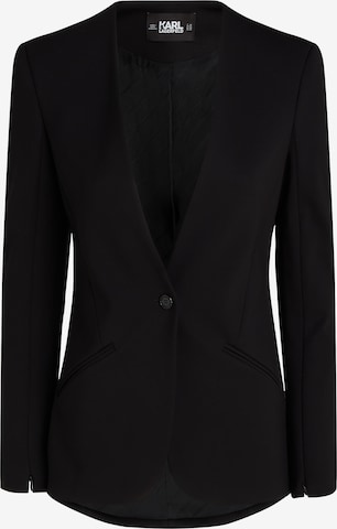 Karl Lagerfeld Blazer 'Punto' in Black: front