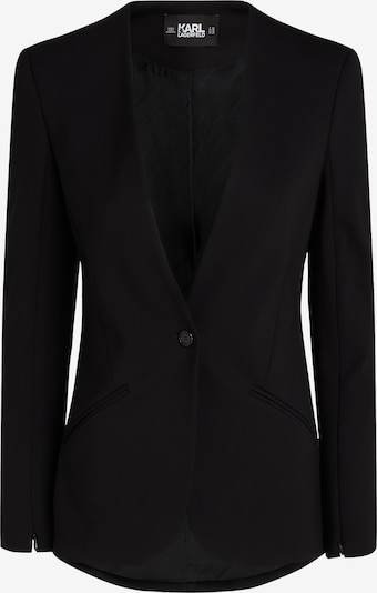 Karl Lagerfeld Blazer 'Punto' en noir, Vue avec produit