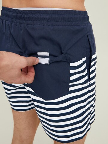 JACK & JONES Badeshorts 'Milos' in Blau