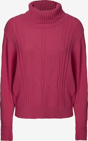 Influencer Пуловер в розово: отпред