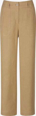 Peter Hahn Pants in Beige: front