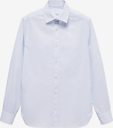 MANGO TEEN Regular fit Button Up Shirt 'Classy6' in Blue: front