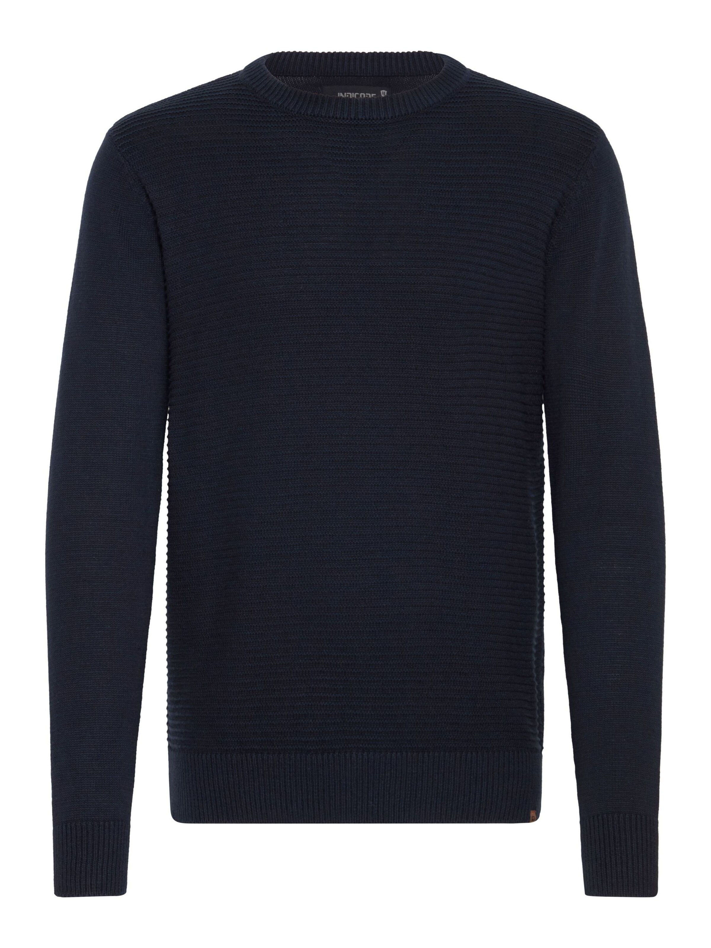 INDICODE JEANS Pullover 'Ricardo' in Blau: Vorderseite