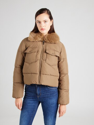 Veste d’hiver 'ONLMAGGI' ONLY en marron : devant